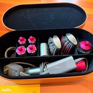 Dyson Hair Accessories Set - Pink and Silver